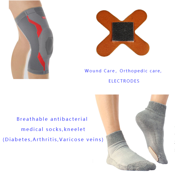 medical band, socks, kneelet